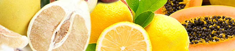 夏季美味水果特价促销海报psd设计背景_新图网 https://ixintu.com 叶子 新鲜 水果 美味 采摘 木瓜 柚子 橙子 新鲜上市