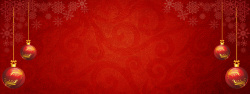 吊珠新年淘宝中国风海报红色背景高清图片