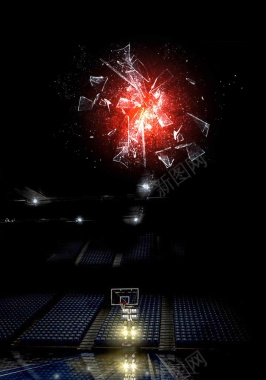 篮球争霸赛活动海报背景背景