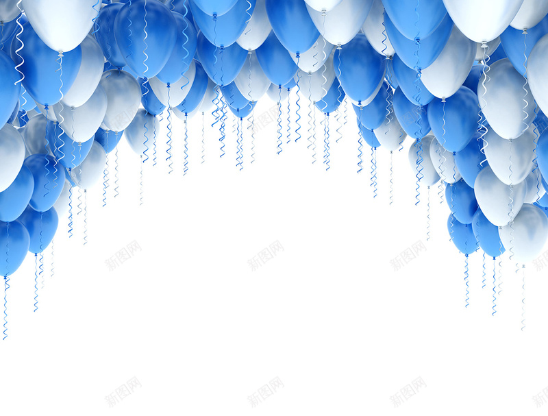 漂浮的蓝白带线气球背景jpg设计背景_新图网 https://ixintu.com 小清新 文艺 漂浮 简约 蓝白气球 简约干净高清背景