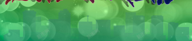 五四青年节活动海报素材背景psd设计背景_新图网 https://ixintu.com 五四 青年节 海报 活动 素材 背景 人物剪影 绿色 气球 劳动 植树 开心 大气