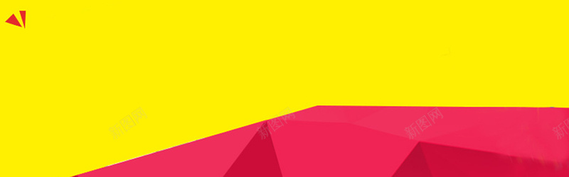 黄红几何直主图背景背景