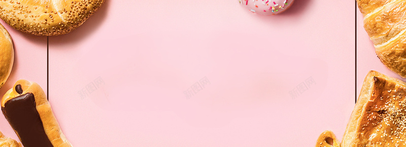 烘培背景图jpg设计背景_新图网 https://ixintu.com 烘培 粉色 下午茶 海报banner 摄影 风景