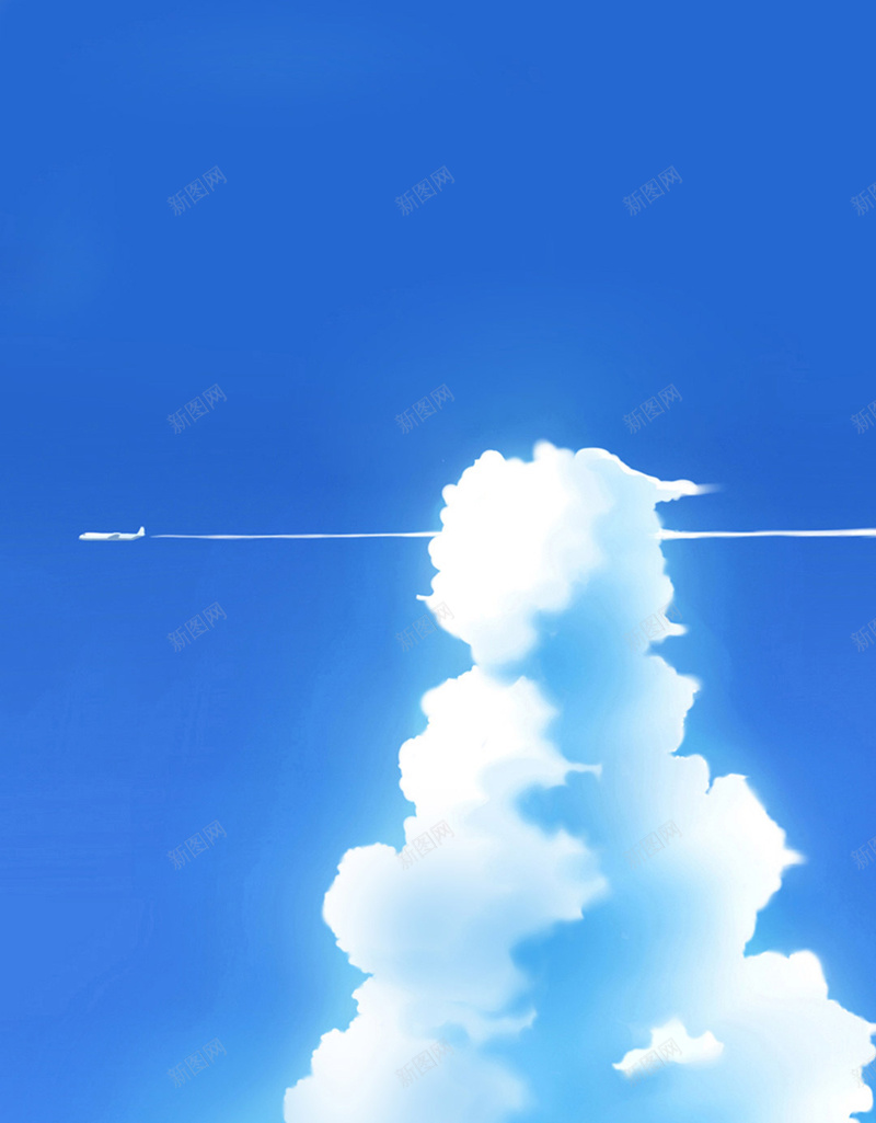 卡通人物背景白色云朵飞机jpg设计背景_新图网 https://ixintu.com 卡通人物 背景 白色 云朵 飞机 卡通 童趣 手绘