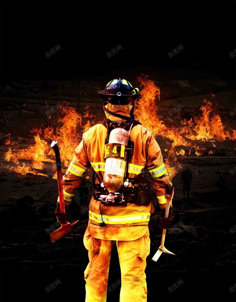 消防宣传公益海报背景模板jpg设计背景_新图网 https://ixintu.com 背景模板 公益 宣传 海报 消防 救援 活动 消防队员