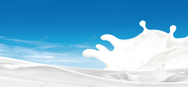 牛奶喷溅背景jpg设计背景_新图网 https://ixintu.com 喷溅 天空 温馨 牛奶
