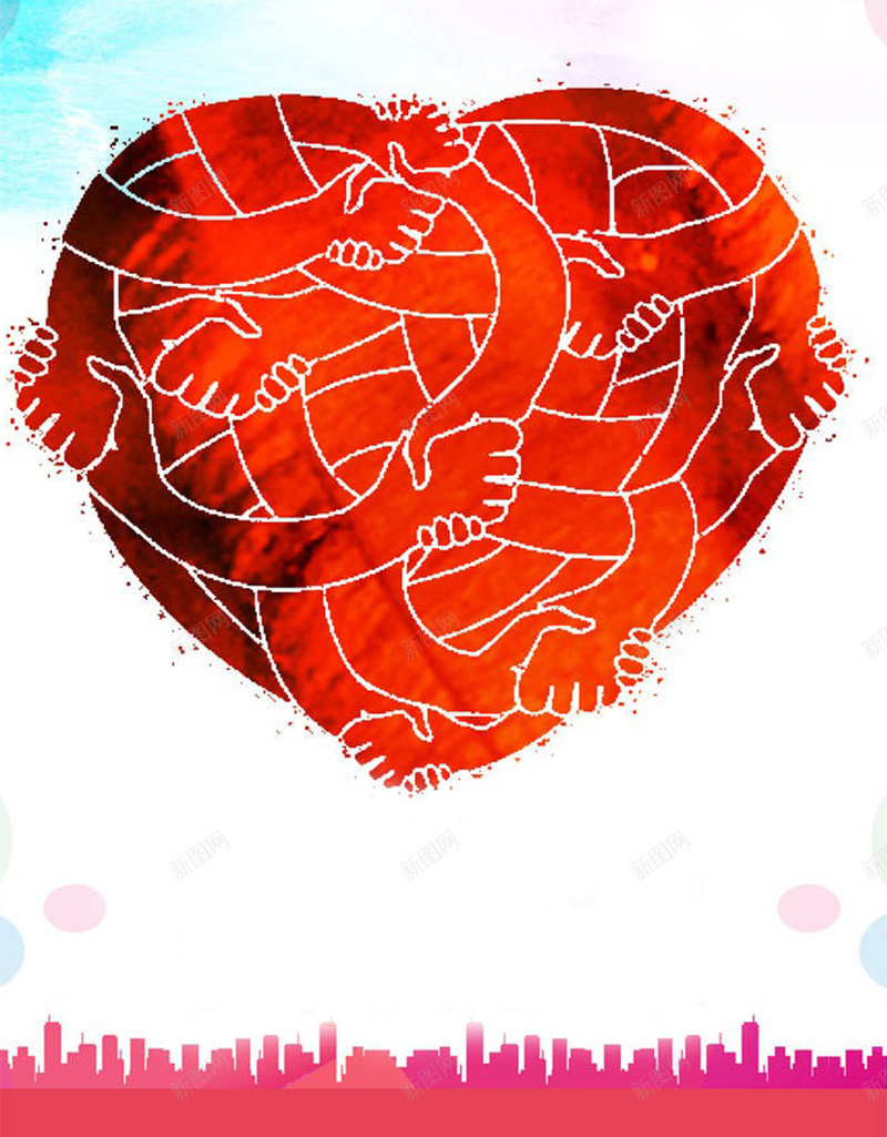 红色爱心城市志愿者H5背景素材jpg设计背景_新图网 https://ixintu.com 九寨沟 志愿者 抗震 救灾 蜡烛 H5背景素材 祈福 黑色 默哀 救援 团结 红色 爱心 地震 抗洪