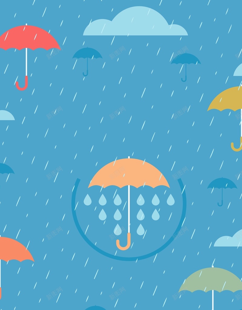 简约浪漫卡通下雨背景jpg设计背景_新图网 https://ixintu.com 下雨 卡通 浪漫 简约 雨水 降雨 雨滴 滋润 雨伞 天气 节气 大气 清新 背景