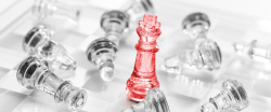 白色的国际象棋棋子背景高清图片