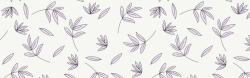 淡紫色树叶手绘树叶纹理背景高清图片