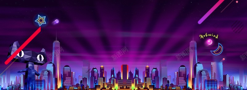 618城市狂欢几何紫色背景psd设计背景_新图网 https://ixintu.com 618 年中大促 促销 活动 电商 淘宝 京东 几何 电商促销海报 设计 背景 广告 多边形