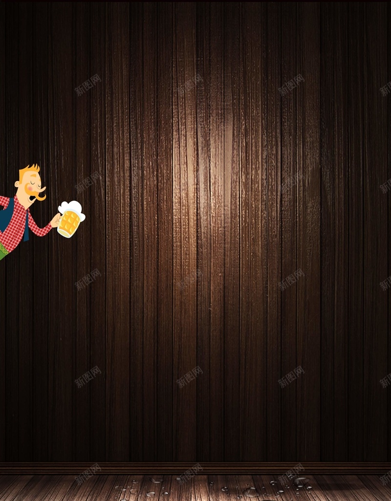 啤酒酒杯psd设计背景_新图网 https://ixintu.com 啤酒酒杯背景图片免费下载啤酒节 啤酒 木纹 酒杯 酒水 啤酒节 底纹 卡通 海报 平面 广告 背景 PSD 素材 模板