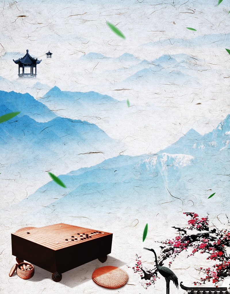 围棋背景psd设计背景_新图网 https://ixintu.com 中国风 围棋 围棋封面 棋牌 水墨 海报 背景