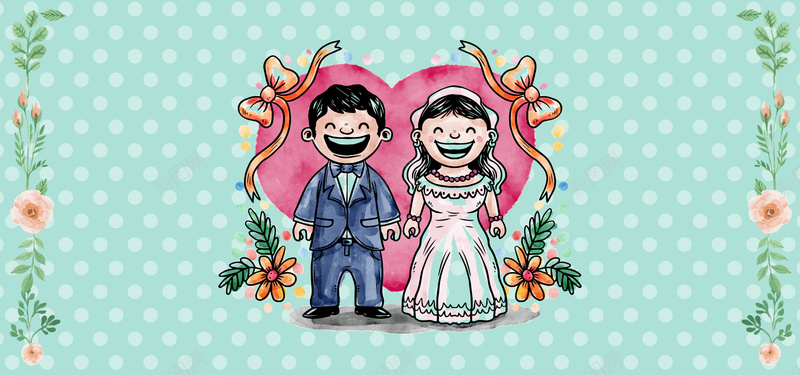 温馨婚礼几何蓝色banner背景psd设计背景_新图网 https://ixintu.com 结婚 婚礼 婚庆 温馨婚礼 小清新 文艺 简约 梦幻 浪漫 手绘 爱人 花环 素材 背景 广告 设计