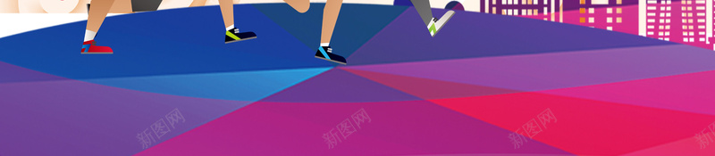 马拉松比赛蓝色小清新运动海报psd设计背景_新图网 https://ixintu.com 小清新 马拉松 比赛 蓝色 运动 城市 建筑 热气球 海报