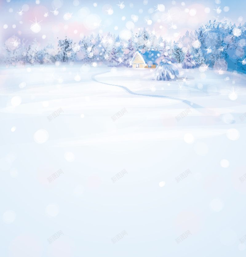 冬季水彩雪景背景素材eps设计背景_新图网 https://ixintu.com 冬季 水彩 雪 雪花 手绘 白色 新年 圣诞节 背景 雪景背景