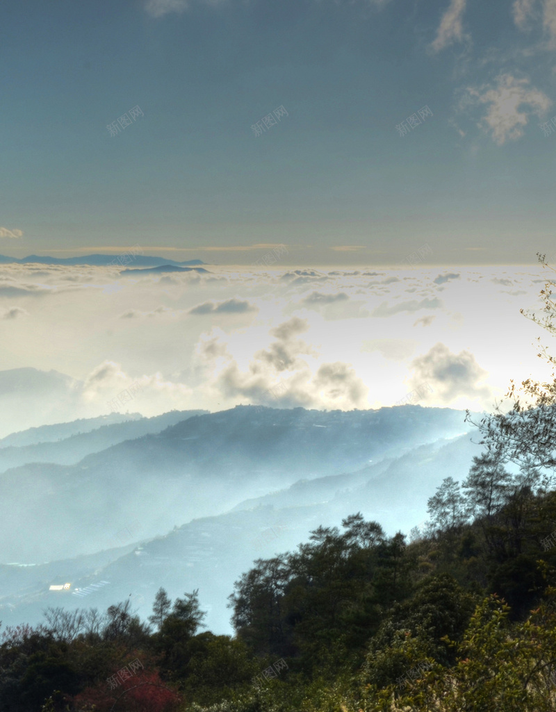 山河景色手机宽屏壁纸jpg设计背景_新图网 https://ixintu.com 植物 天空 云朵 蓝色 山 H5 h5 摄影 风景