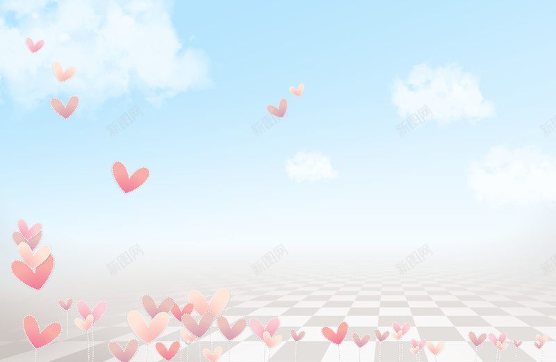 爱的传播海报背景素材jpg设计背景_新图网 https://ixintu.com 爸爸 妈妈 女儿 儿子 家庭 爱的传播图片下载 幸福 生活 红心 爱心 蓝天白云