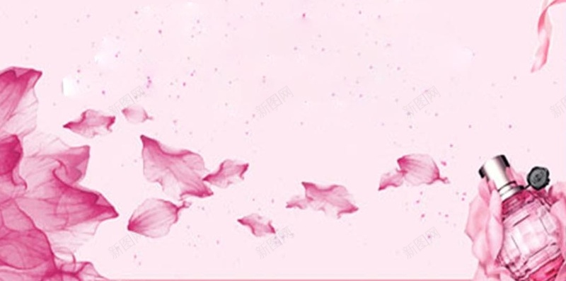 女神节其他粉色海报广告H5背景jpg设计背景_新图网 https://ixintu.com 女神节 其他 广告 海报 素材 粉色背景 花卉 H5背景素材