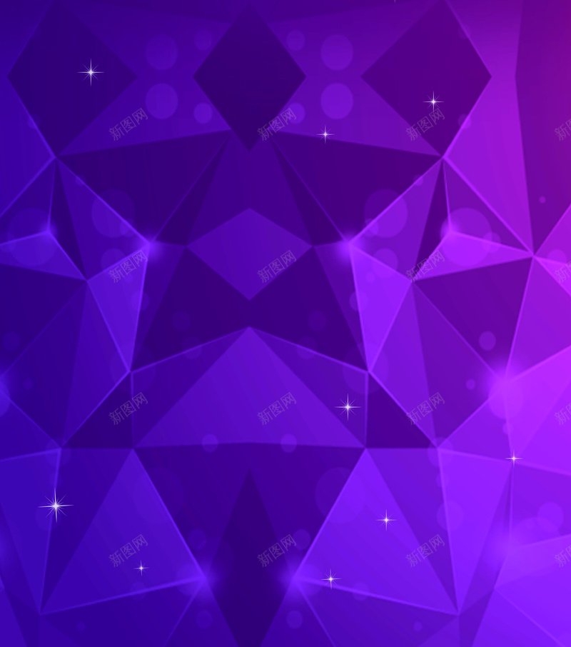 紫色不规则几何形海报背景jpg设计背景_新图网 https://ixintu.com 不规则 几何形 海报 紫色 背景 星光 简约 海报背景 紫色背景