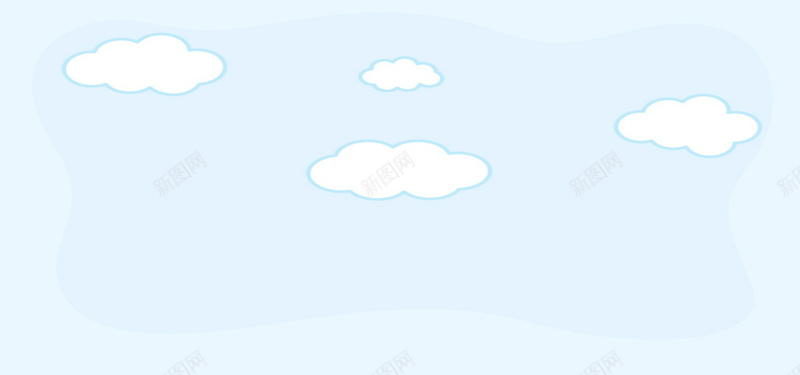 简约蓝色云朵背景jpg设计背景_新图网 https://ixintu.com 小清新 云朵 卡通 简约 蓝色 可爱 梦幻 手绘