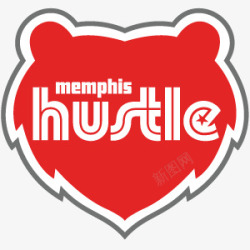 Memphis Hustle Logo字体素材
