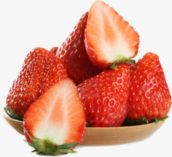 草莓美食素材