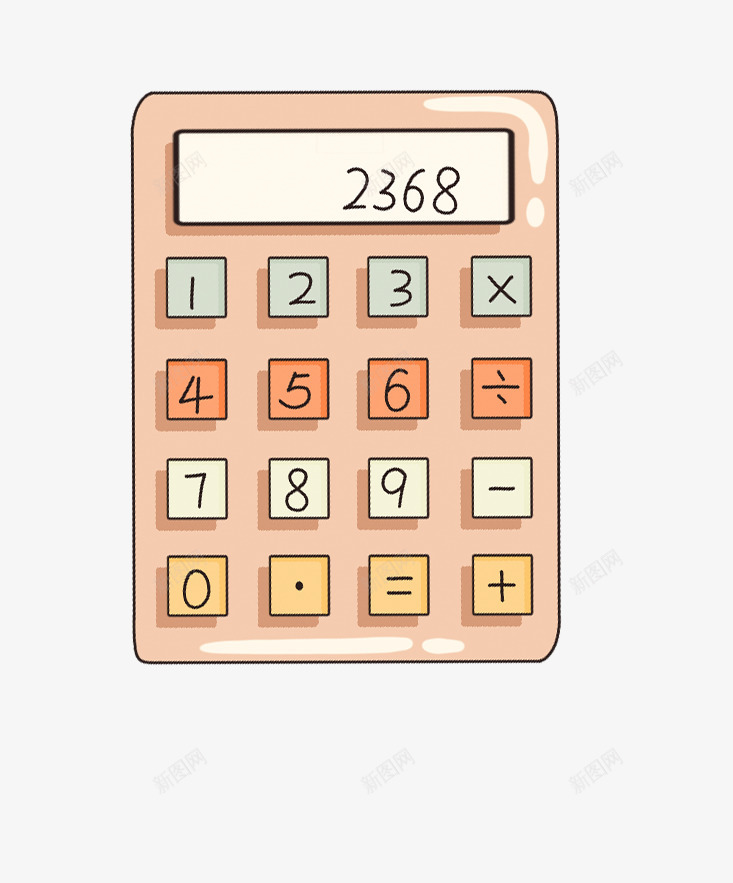 计算器 文具整容png免抠素材_新图网 https://ixintu.com 计算器 文具 整容