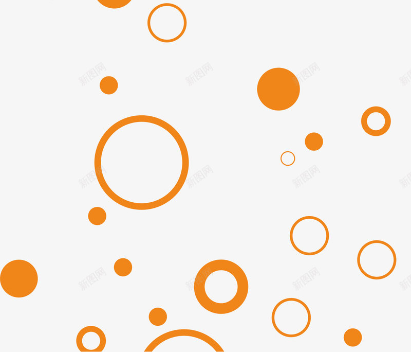 小圆圈图案设计png免抠素材_新图网 https://ixintu.com 圆圈 图案 设计