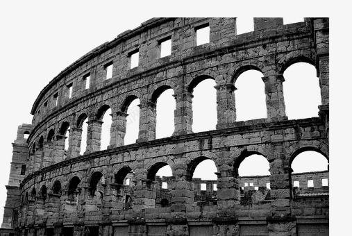 Psd Isolated Colosseum Rome Building朋克风png免抠素材_新图网 https://ixintu.com 朋克