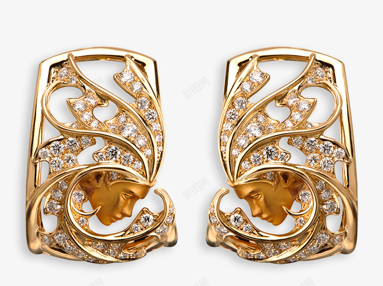 Magerit  Atlantis Collection Earrings Sirena Aire配饰小物件png免抠素材_新图网 https://ixintu.com 配饰 小物件