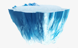冰岛液体水珠冰块粉末膏体素材