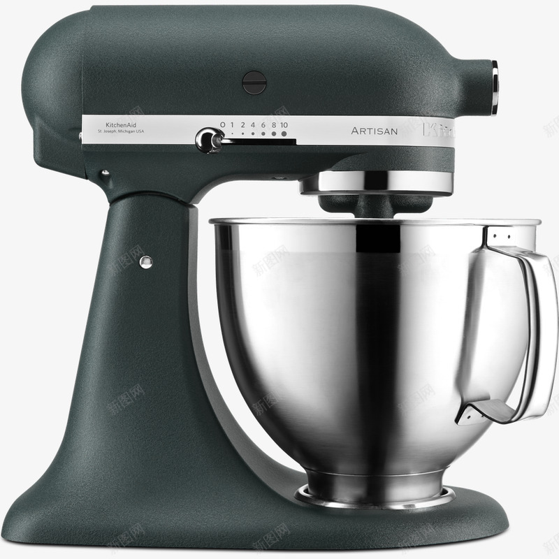 MIXER TILTHEAD 48L  ARTISAN PREMIUM 5KSM185PS产品png免抠素材_新图网 https://ixintu.com 产品