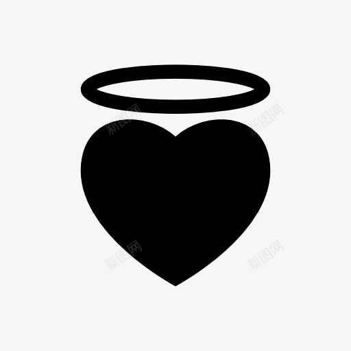 angel heart icon杂灵感png免抠素材_新图网 https://ixintu.com 灵感