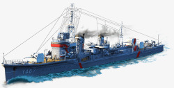 On Course to Grozovoi  World of Warships  Speed up your climb up the Soviet DD line 军事单体素材