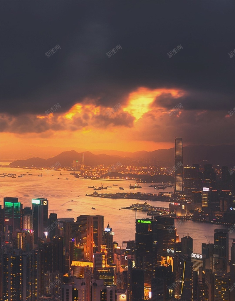 城市夜景H5背景jpg设计背景_新图网 https://ixintu.com 城市 夜景 灯光 风景 彩色 H5 h5 科技 科幻 商务