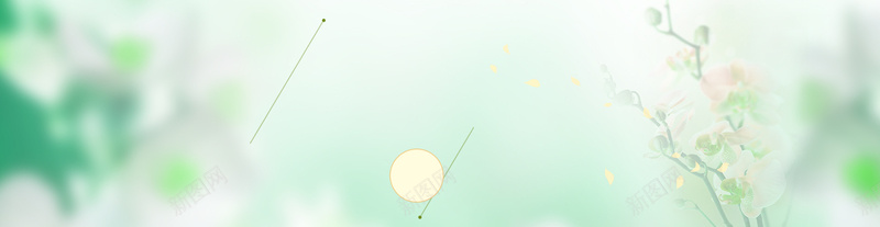春天清新背景psd设计背景_新图网 https://ixintu.com 春季新品 清明 清明节 春天 小清新 女装 海报banner 文艺 简约
