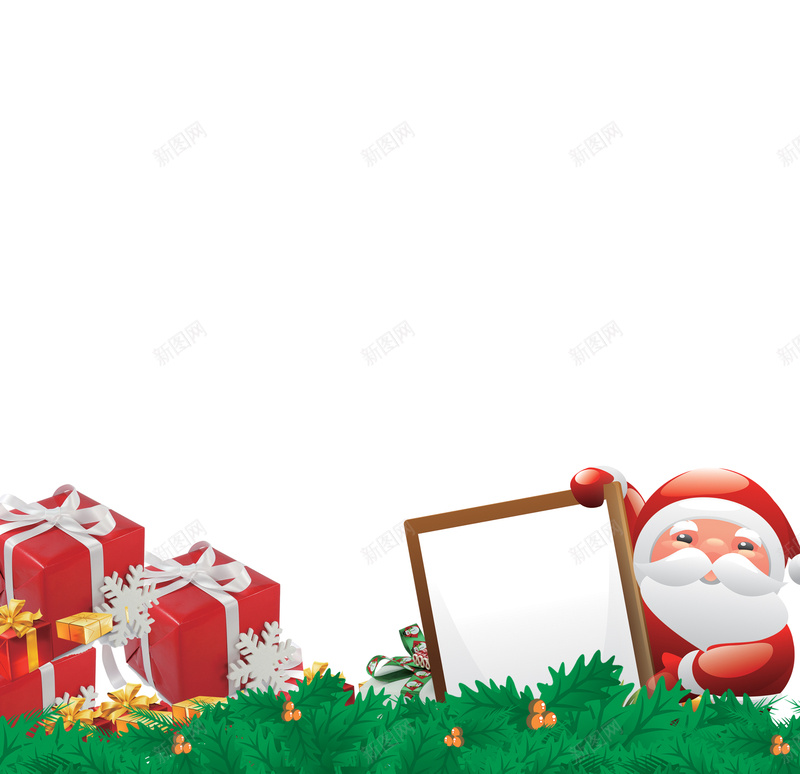 圣诞快乐促销海报背景psd设计背景_新图网 https://ixintu.com 绿色渐变背景 几何图形 圣诞快乐 圣诞老人 礼盒 圣诞花环背景 促销 psd素材 扁平 渐变 几何