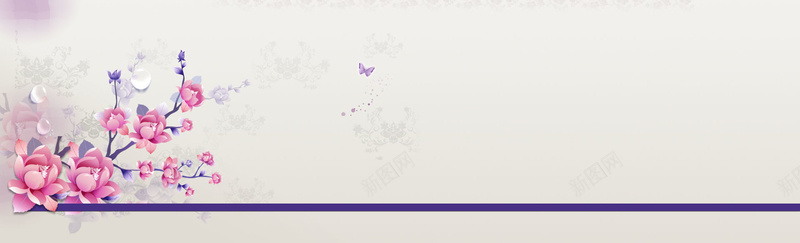 韩国网站模版背景banner背景