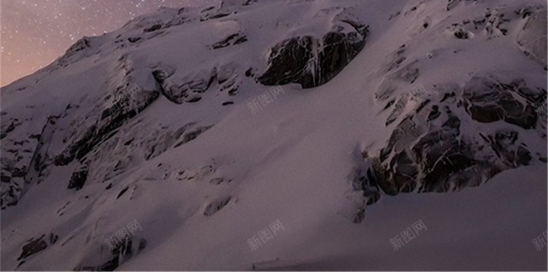 星空雪地H5背景jpg设计背景_新图网 https://ixintu.com 夜空 云彩 雪地 星星 石头 H5 h5 摄影 风景