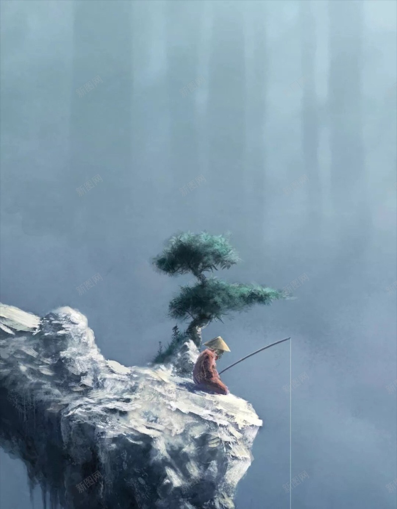 梦幻钓鱼风景H5背景jpg设计背景_新图网 https://ixintu.com 钓鱼 风景 彩色 梦幻 摄影 H5 h5