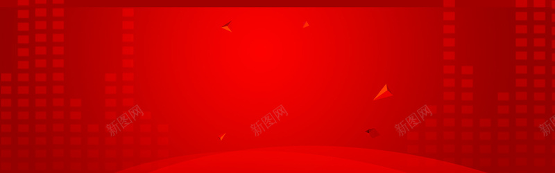红色扁平化背景psd设计背景_新图网 https://ixintu.com 红色 扁平 方块 海报banner 渐变 几何
