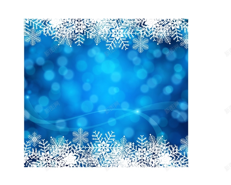 蓝色冰花圣诞主题背景素材eps设计背景_新图网 https://ixintu.com 主题 冰花 圣诞 海报 蓝色 背景 质感 纹理