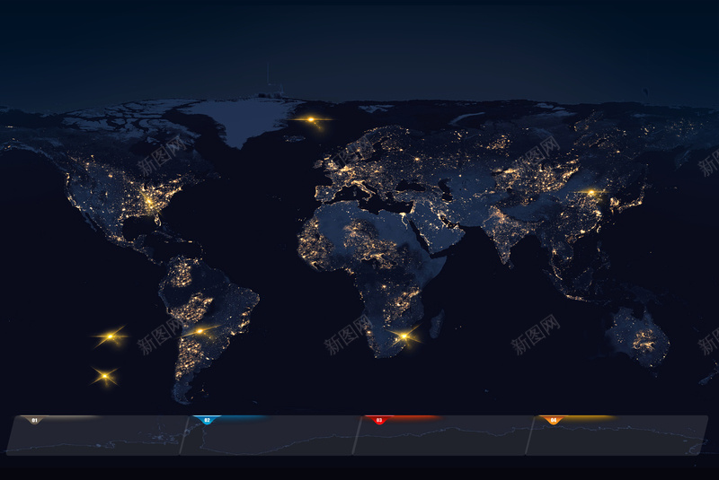 梦幻世界地图背景psd设计背景_新图网 https://ixintu.com 地图 世界 夜间 星空 星云 星海 星际 科技 科幻 商务