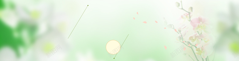 清明节电商背景psd设计背景_新图网 https://ixintu.com 春季新品 清明节 春天 小清新 海报banner 清明 文艺 简约