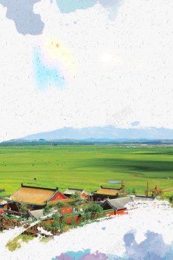 旅行社草原穿越内蒙古草原旅游高清图片