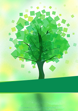 植绿绿色自然植树节背景素材高清图片