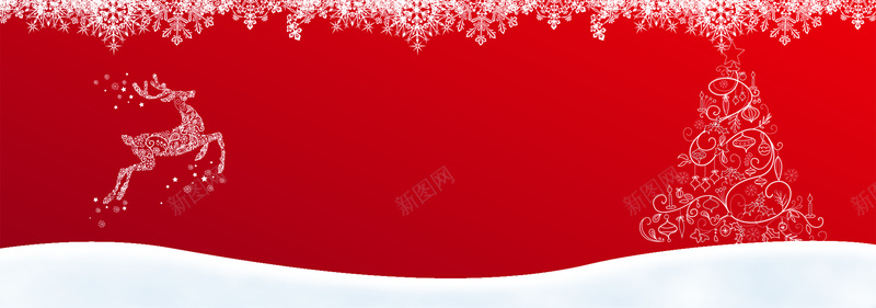 浪漫个性麋鹿雪花背景psd设计背景_新图网 https://ixintu.com 浪漫 红色 雪地 雪花 麋鹿 圣诞树 梦幻