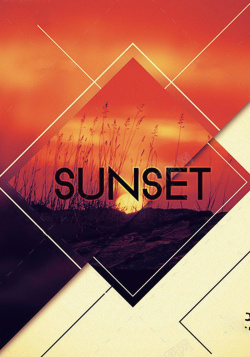 Sunset红色sunset背景图高清图片