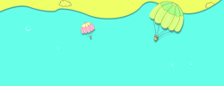 装修专题卡通素材背景banner高清图片
